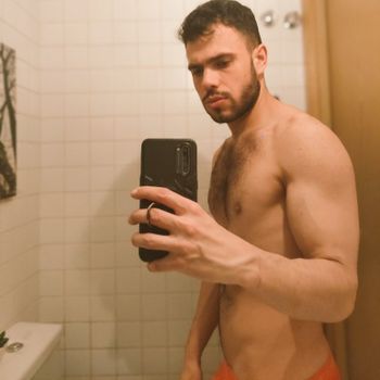 nude altonredmale recording male selfie