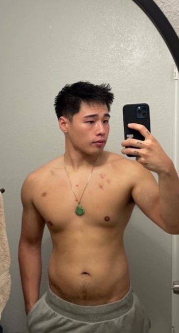 nude asianwithadadbod doing united states selfie