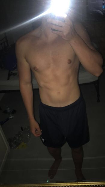 nude badboy6packs recording nude selfie