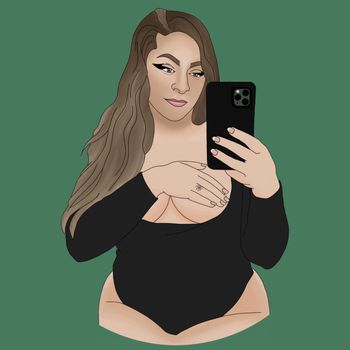 nude baileyluvxo leaking curves selfie