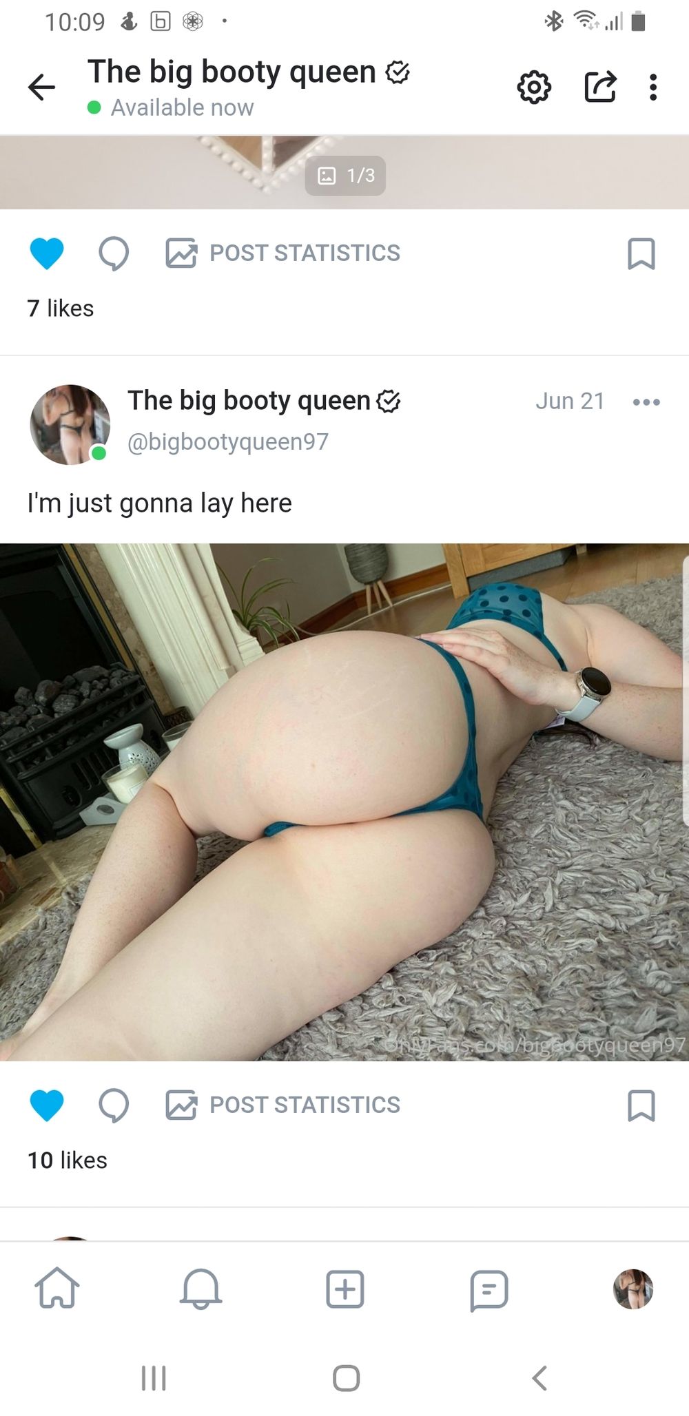 bigbootyqueen97 OnlyFans leaking submissive