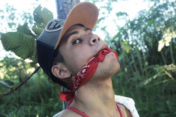 nude brazilianboysgagged showing bdsm selfie