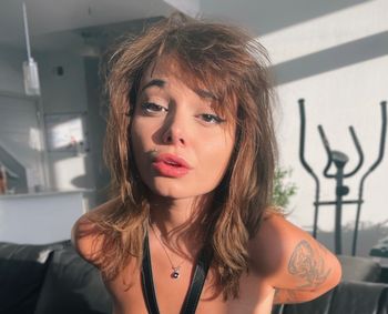 nude catarinapetite doing joi selfie