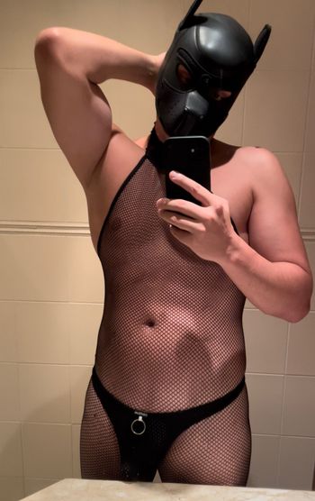 nude chastity_slave92 leaking bratty selfie