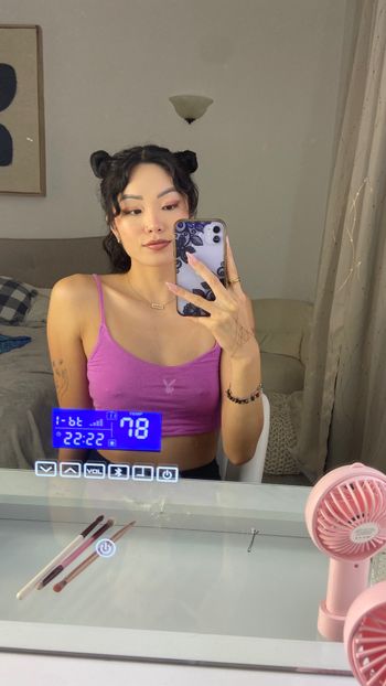 nude cleojade leaking asian selfie