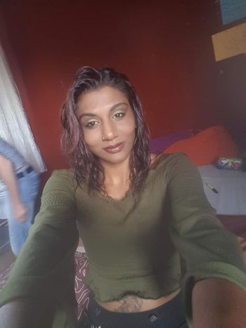 nude darkflameangel doing latina selfie