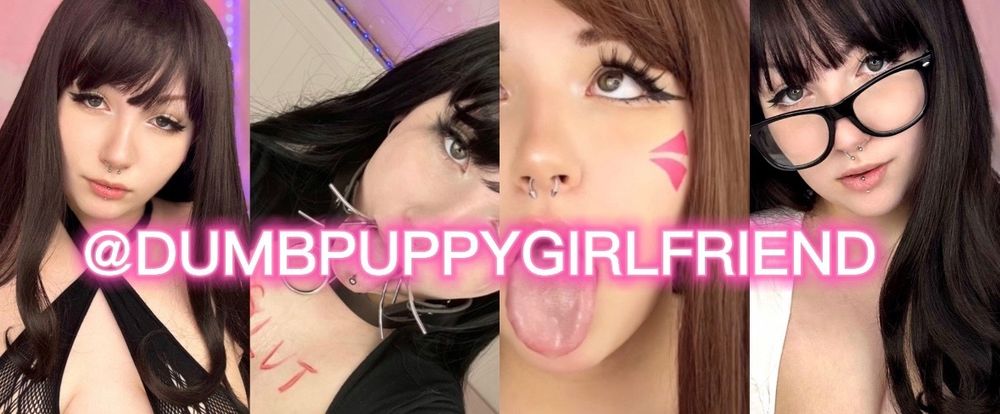 dumbpuppygirlfriend OnlyFans doing white