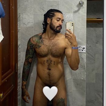 nude felix_candela posting tattoo selfie