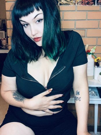 nude greenfairyof recording tattoo selfie