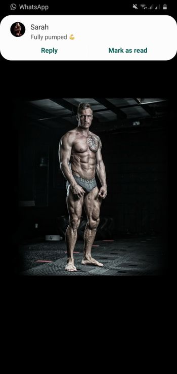 nude jamessumnerfitness leaking male