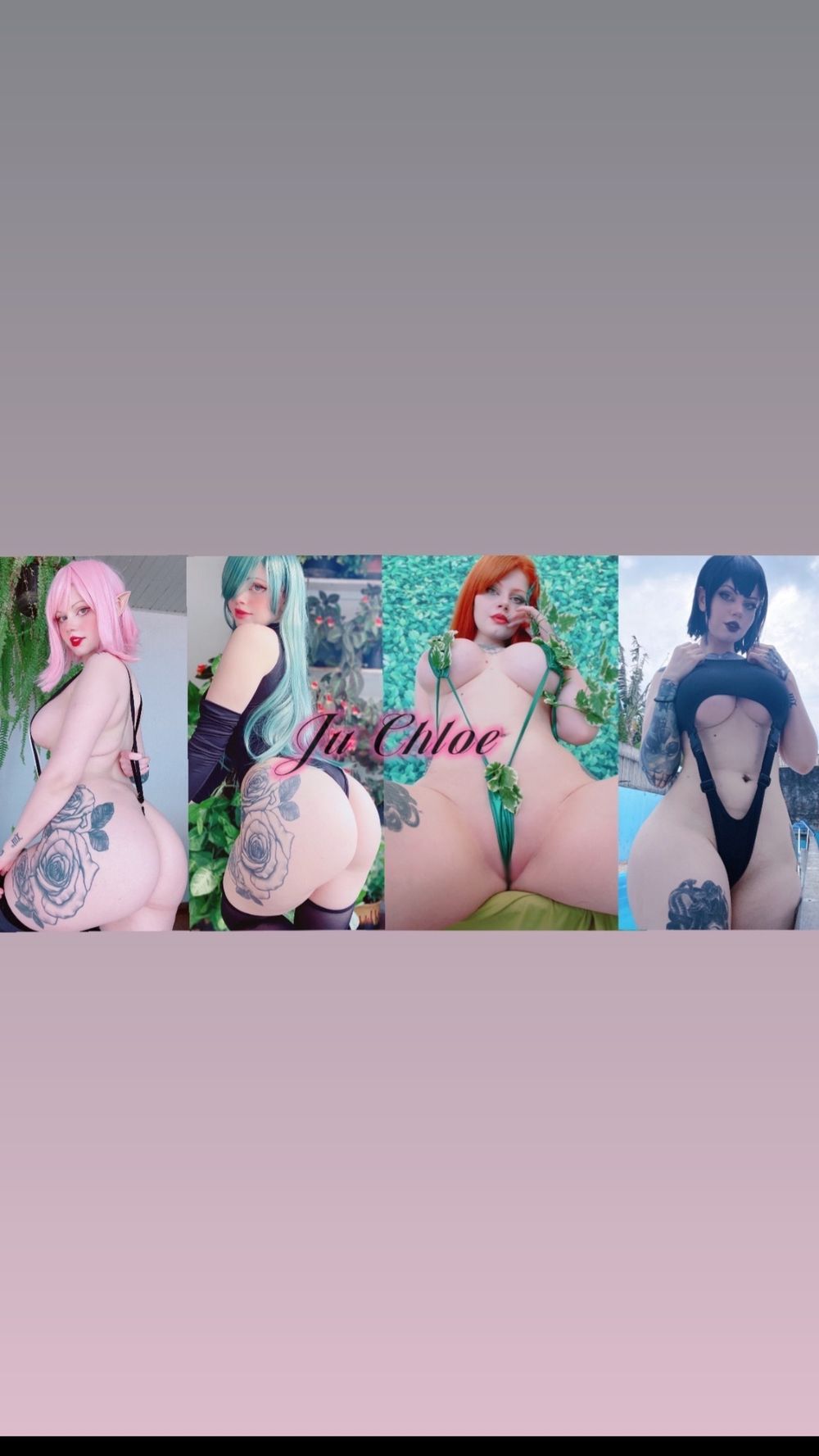 juchloe OnlyFans showing model