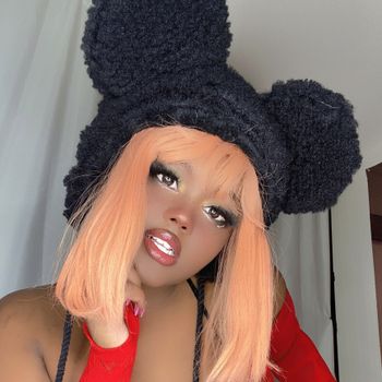 nude littledolljplay doing ebony selfie