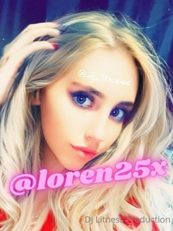 nude loren25x leaking model selfie