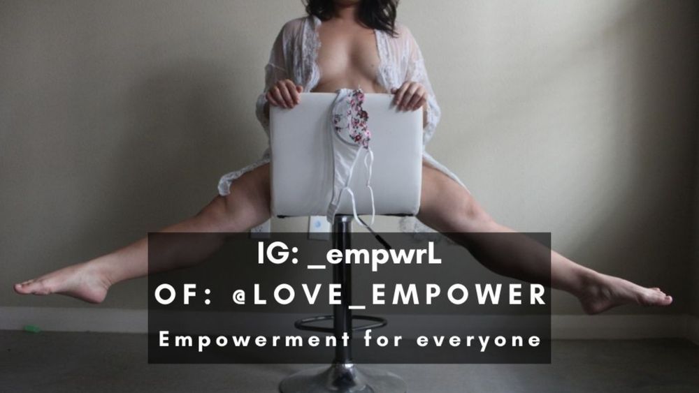 love_empower OnlyFans showing stockings