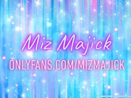 mizmajick OnlyFans posting toys