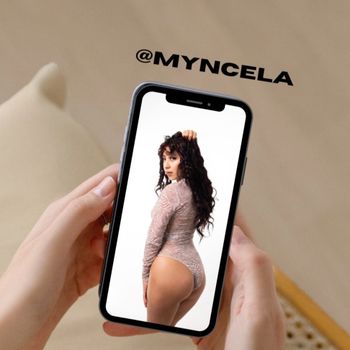 nude myncela showing streamer selfie