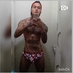 nude ndrewbarbosa doing streamer