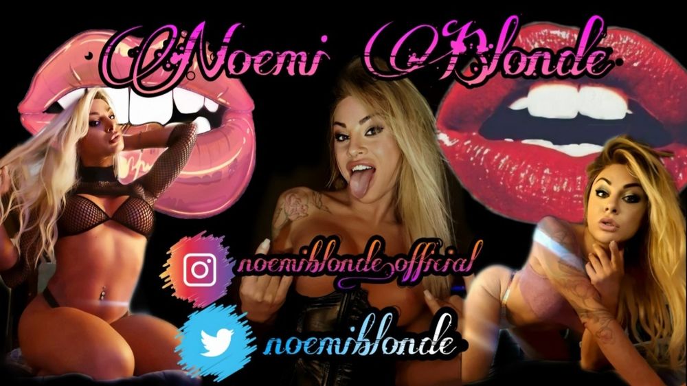 noemiblonde OnlyFans showing deepthroat