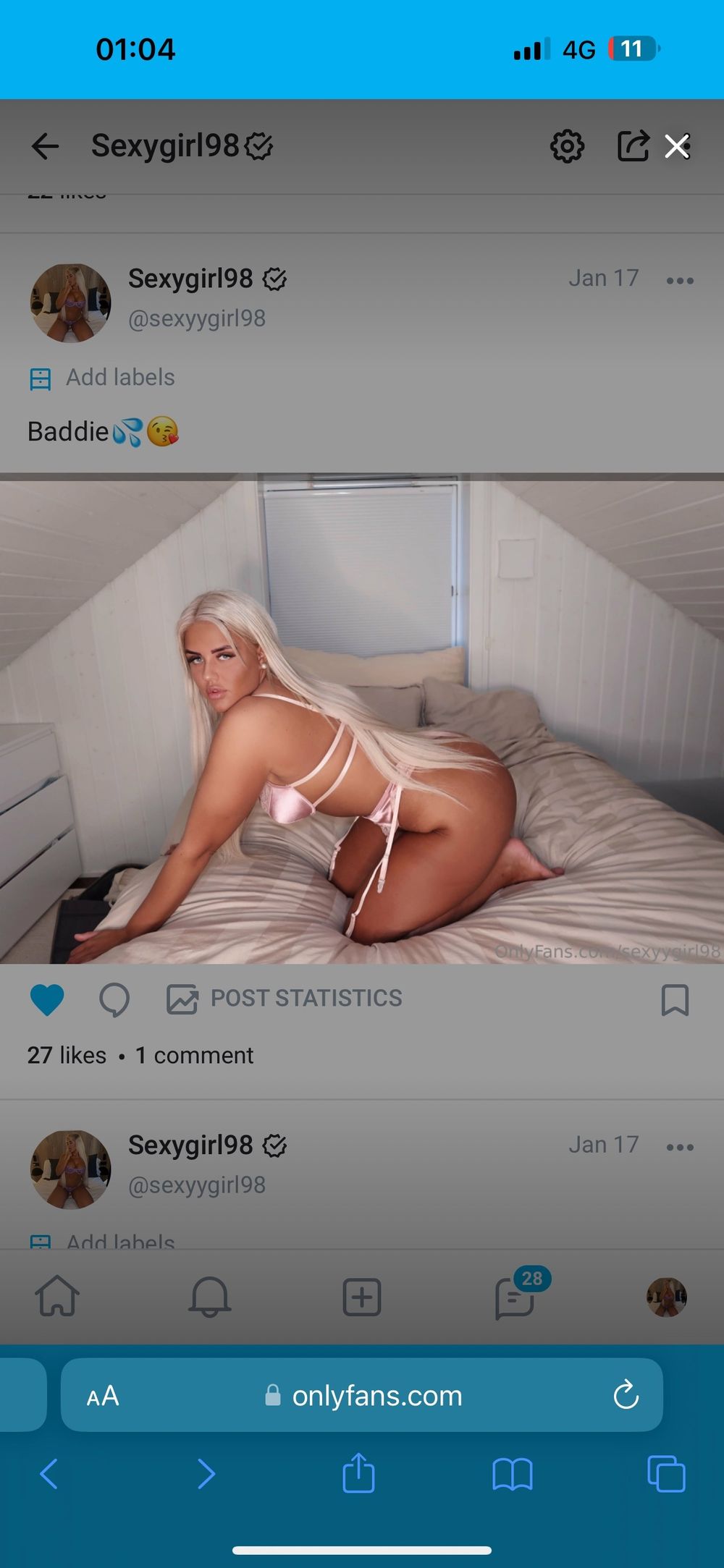 sexyygirl98 OnlyFans recording submissive