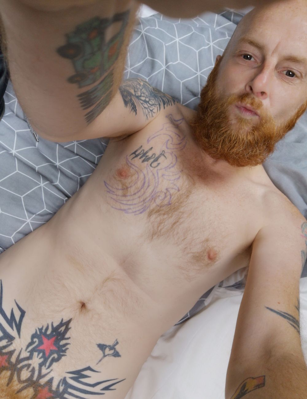 tattooedgingercock OnlyFans posting ginger