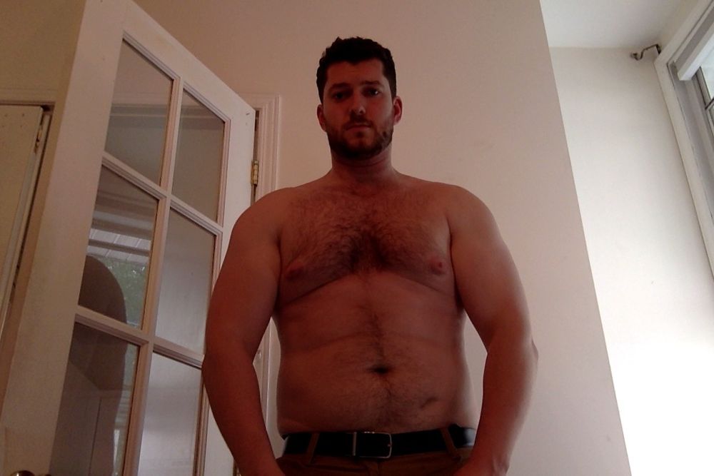 thebiggestbear OnlyFans doing fitness