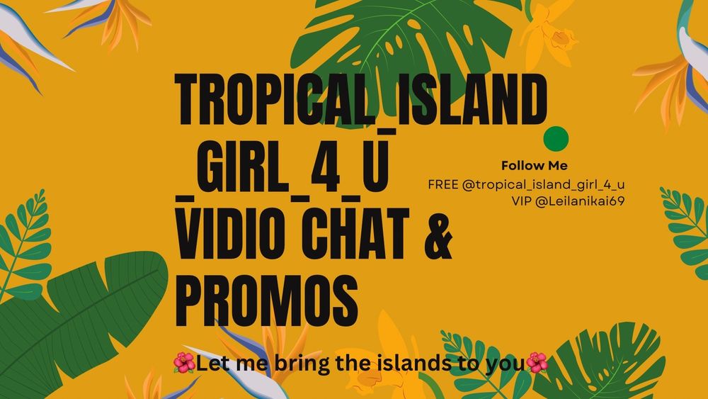 tropical_island_girl_4_u OnlyFans leaking toys