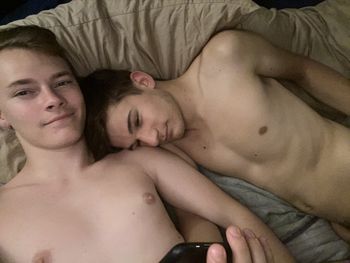 nude twohungtwinks recording latina selfie