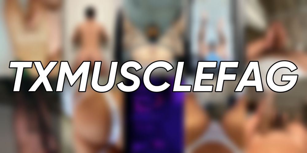 txmusclefag OnlyFans doing slut