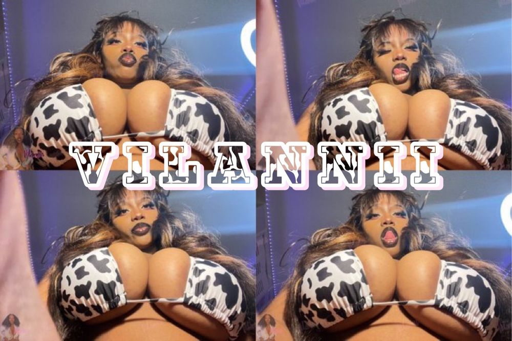 vilannii OnlyFans showing ebony