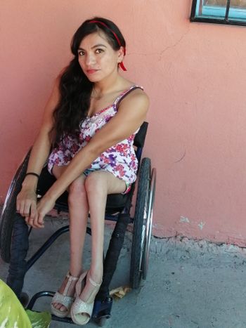 wheelchair_super_girl OnlyFans latina selfie