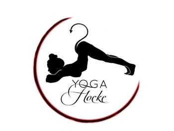 nude yogaflocke doing yoga